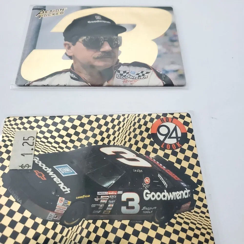 Vintage Dale Earnhardt NASCAR Racing Card lot of 4 Cards